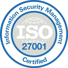 ISO/IEC 27001 certified